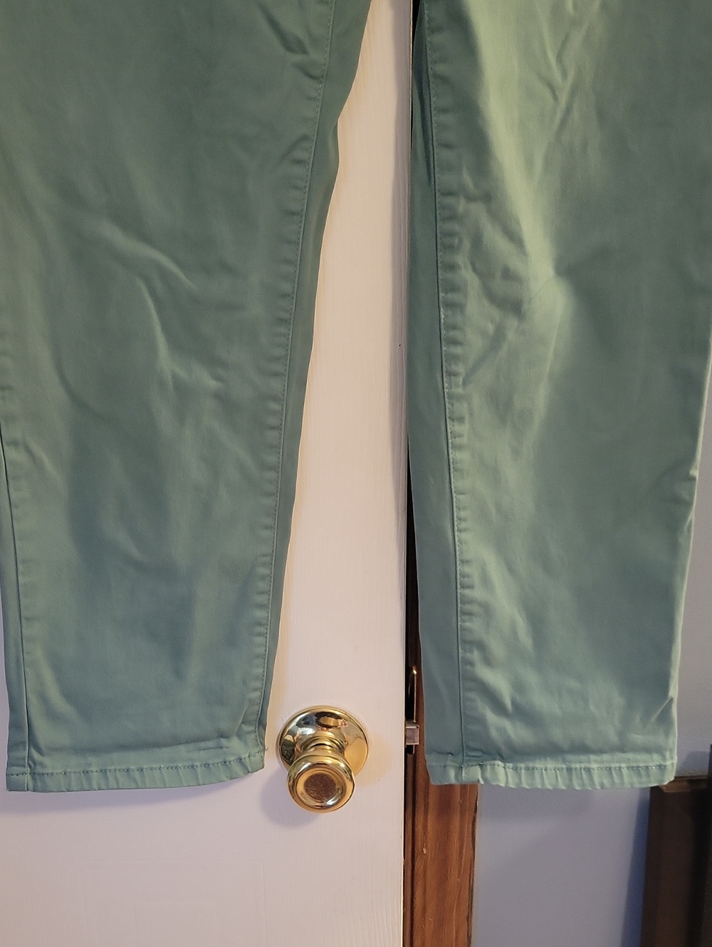 Croft & Barrow Women's Mint Green jeans Size 14 - Picture 3 of 6